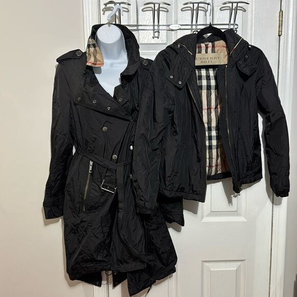 Burberry London 3 in 1 Trench Coat Jacket Size 6 - Picture 1 of 16